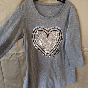 A flip sequence shirt